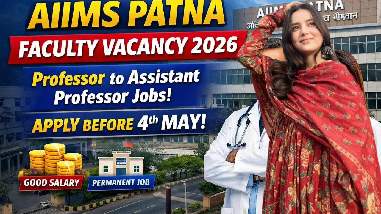 AIIMS Patna Faculty Vacancy 2026 for 86 Posts
